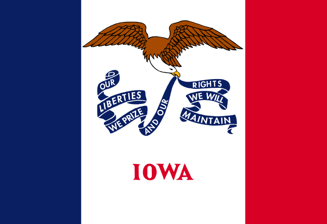 Iowa ca_state_flag_pic