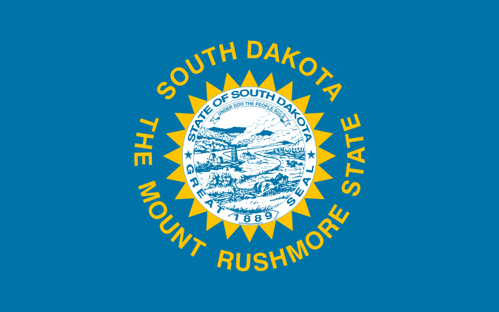 South Dakota ca_state_flag_pic