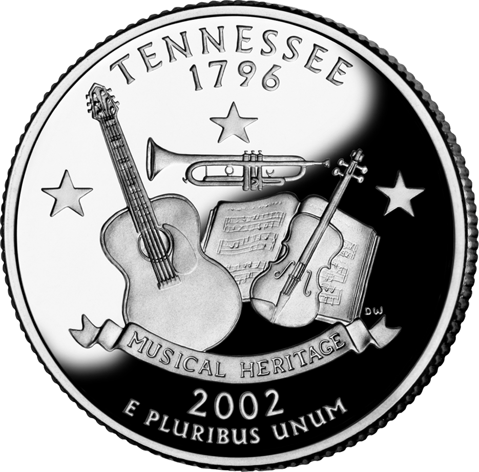 Tennessee ca_state_quarter_pic
